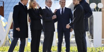 Llegan a Kiev los líderes de Francia, Reino Unido, Alemania y Polonia