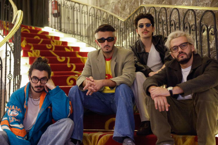 La banda colombiana de pop Morat. EFE/JP Gandul