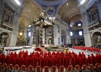 Jornada de pausa y reflexión para los cardenales a una semana del cónclave