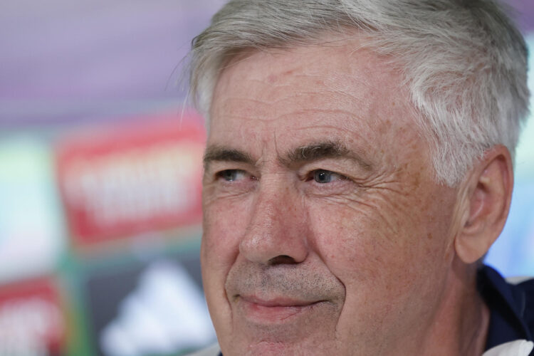 Carlo Ancelotti es esperado en Río de Janeiro el 26 de mayo para su presentación como seleccionador de Brasil. EFE/Mariscal