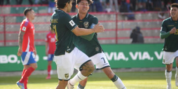 2-0. Terceros y Monteiro liquidan las ilusiones de Chile y le dan oxígeno a Bolivia