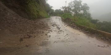 Obstruido paso al sector Tierra Negra de Boconó
