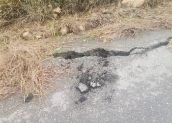 Boconó | Denuncian que la carretera a Niquitao se está hundiendo