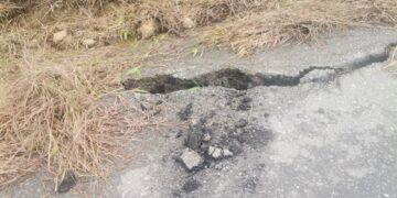 Boconó | Denuncian que la carretera a Niquitao se está hundiendo