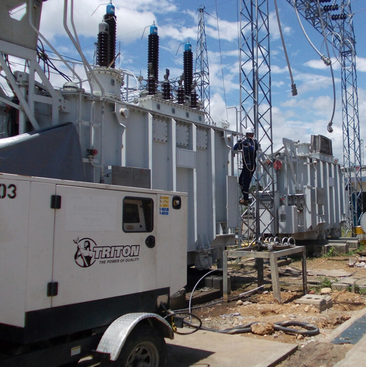 Subestación eléctrica de Sabana de Mendoza donde fallo el fluido eléctrico.