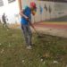 Trujillo | Ornato del Instituto municipal de la Alcaldía de Sucre realizó limpieza del Gimnasio Orlando Colina