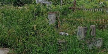 El lado sur del Cementerio de Betijoque sigue lleno de maleza