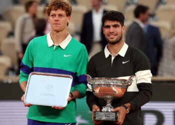 Alcaraz se queda a 2.030 puntos del número 1 de Sinner y aventaja en 2.465 a Zverev