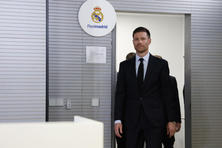 Xabi Alonso, el día de su presentación como entrenador del Real Madrid, el pasado 26 de mayo. EFE/Chema Moya