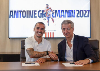 Antoine Griezmann amplía contrato con el Atlético de Madrid hasta 2027