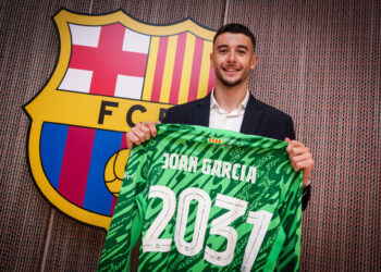 Joan García: «El proyecto del Barça es muy ilusionante»