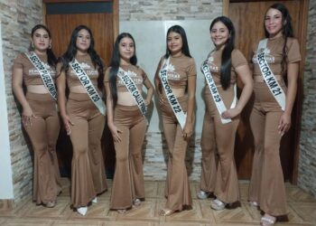 Presentadas candidatas al reinado de las Trigésimas Ferias a San Juan Bautista de la parroquia Junín