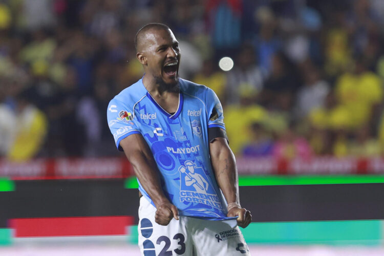 Salomón Rondón, delantero del Pachuca y de la selección venezolana de fútbol. EFE / David Martínez Pelcastre