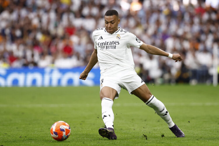 El delantero francés del Real Madrid Kylian Mbappé. EFE/ Daniel González