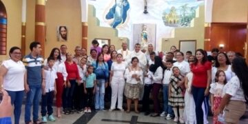 Niños autistas celebraron su primera comunión en la “Inmaculada Concepción” de Motatán