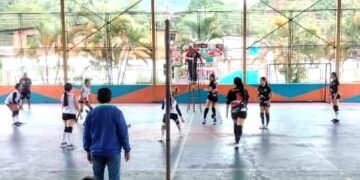 Volibol en honor  al santo patrono “San Juan Bautista” de Pampanito