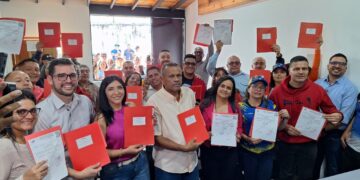 Inscritos ante CNE Mérida candidatos a alcaldes del GPPSB