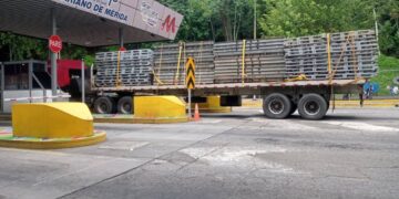 Arriban materiales estratégicos a Mérida para reparar puentes afectados por las lluvias