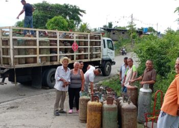 Culmina Plan especial de llenado de GLP en municipio Candelaria