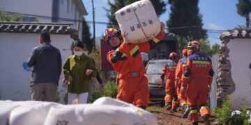 Un terremoto de magnitud 5 sacude la provincia china de Yunnan y deja casi 6.000 afectados