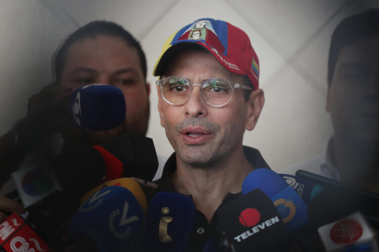 Fotografía de archivo de Henrique Capriles. EFE/ Ronald Peña R