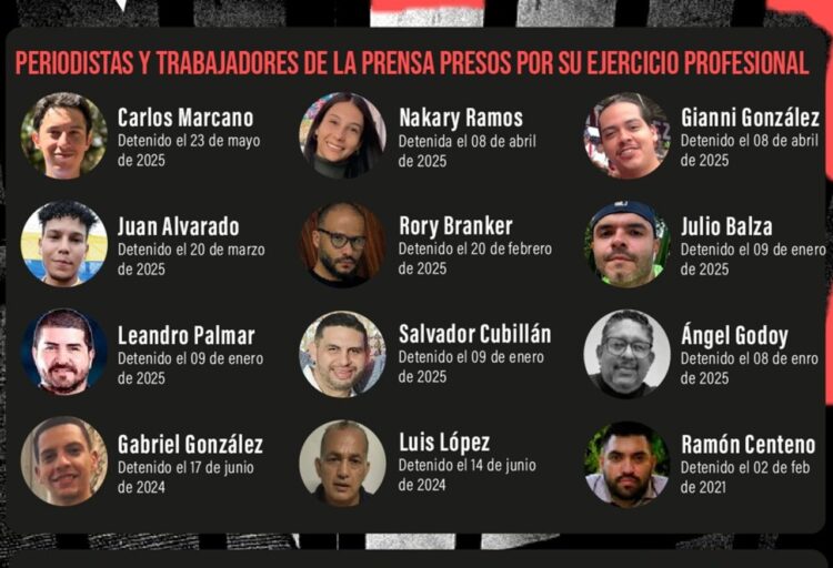 El gremio denunció persecución por ejercer el periodismo en Venezuela | Foto SNTP