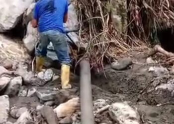 No hay paso al acueducto de La Loma en Boconó 