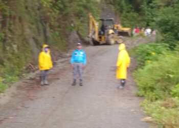 Boconó | Trabajan para abrir el paso en La Laguna de Los Cedros