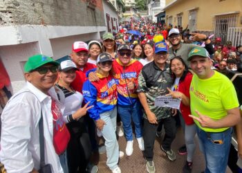 Trujillo capital | Arranca campaña electoral municipal con dos marchas simultáneas por parte del oficialismo