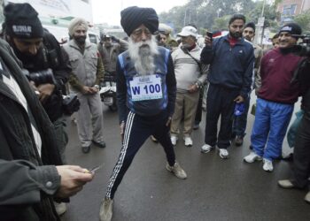 Muere atropellado a los 114 años Fauja Singh, el maratonista más longevo del mundo
