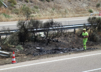 El accidente de Diogo Jota y su hermano:un tramo recto donde hubo un siniestro hace 8 días