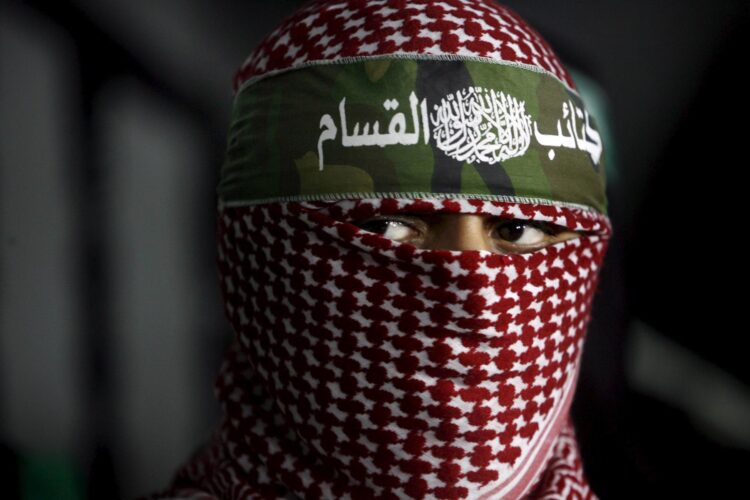 Foto archivo. Abu Obeida, el portavoz de las Brigadas de Ezzeldin Al-Qassam. EFE / Ali Ali