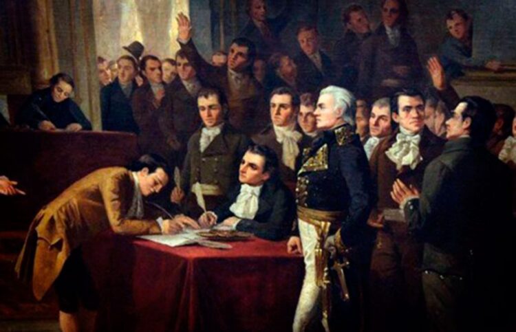 Cuadro de Martín Tovar y Tovar.