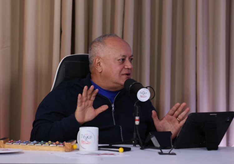Fotografía de archivo del ministro de Interior y Justicia de Venezuela, Diosdado Cabello. EFE/ Prensa Del Ministerio De Interior, Justicia y Paz