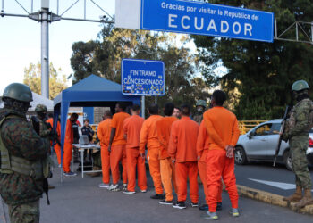 Noboa dice que deportar a presos colombianos desde Ecuador siguió «procedimientos legales»