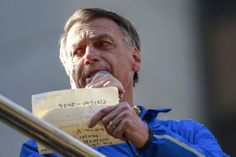 El expresidente brasileño Jair Bolsonaro, en una fotografía de archivo. EFE/ Sebastiao Moreira