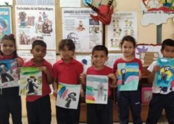 Realizan primera fase del Concurso de Estampa Artística Infantil en honor al Dr. José Gregorio Hernández