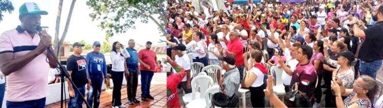 Acto de juramentación del comando de campaña del Gran Polo Patriótico “Simón Bolívar (GPPSB) “Con mi Gente se resuelve” (Foto Archivo Digital).