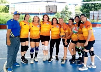 Fin de semana “electrizante” durante jornadas del III Campeonato de Volibol