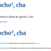 La palabra gocho como gentilicio tachirense es incorporada a la RAE y a la DLE