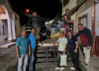 Faena solidaria: parroquia Santo Niño Jesús lleva ayuda humanitaria a Las Mesitas y Niquitao