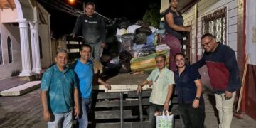 Faena solidaria: parroquia Santo Niño Jesús lleva ayuda humanitaria a Las Mesitas y Niquitao