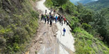 Trujillo | Autoridades nacionales inspeccionan vía Boconó-Niquitao tras afectaciones por lluvias
