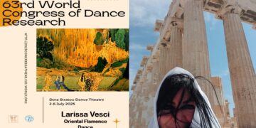 Larissa Vesci participa en el 63º Congreso Mundial de la Danza en Atenas