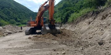 Autoridades atienden daños viales en el tramo Valera – Timotes: 10 puntos de interrupción registra la carretera
