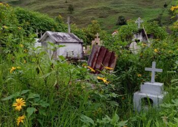 Cementerio de San Rafael en Boconó en completo abandono