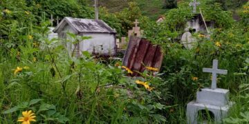Cementerio de San Rafael en Boconó en completo abandono