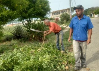 Trujillo | Alcaldía de Sucre continúa con mantenimiento de vialidad y servicios públicos en las parroquias