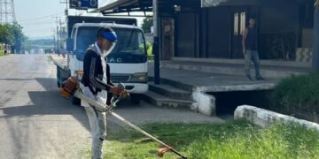 Alcaldía de Sucre continua con jornadas de ornato y mantenimiento del alumbrado público