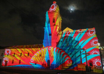 Leyendas, historia y cultura: Quito se ilumina con su festival de ‘mapping’ Luz de América